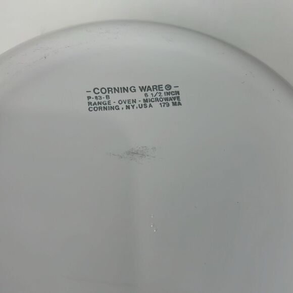 Corning Ware Spice of Life Skillet Saucepan P-83 6 1/2 Inches Round Skillet USA - Picture 4 of 6